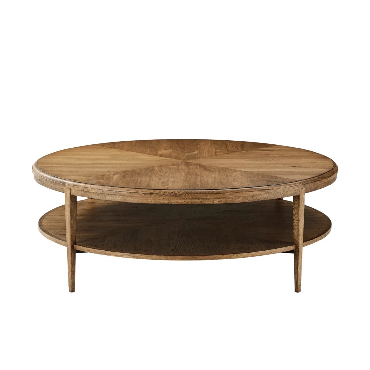 Theodore Alexander Dark Brown Wood Coffee Table - image-2