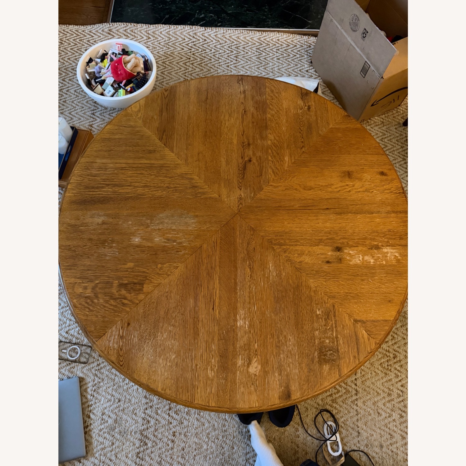 Theodore Alexander Dark Brown Wood Coffee Table - image-4