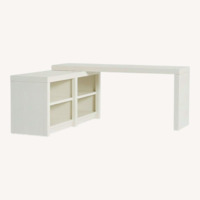 Pottery Barn Dillon L-Shape Rotating Desk (70")