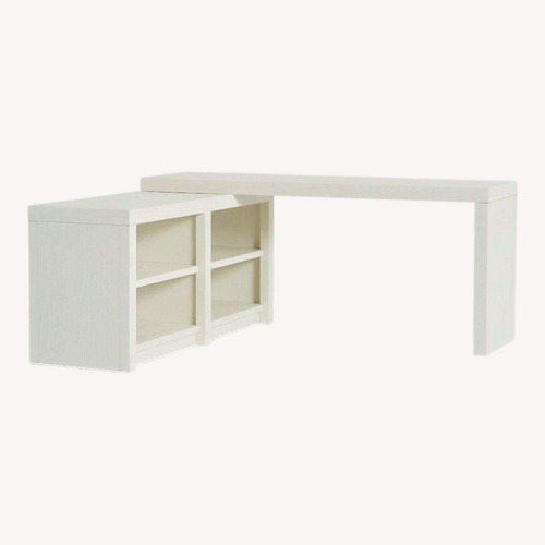 Used Pottery Barn Dillon L-Shape Rotating Desk (70") for sale on AptDeco