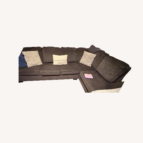 Used Light Gray 2 Piece Sectional for sale on AptDeco