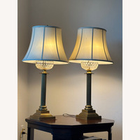 Neo-Classical Column Table Lamps