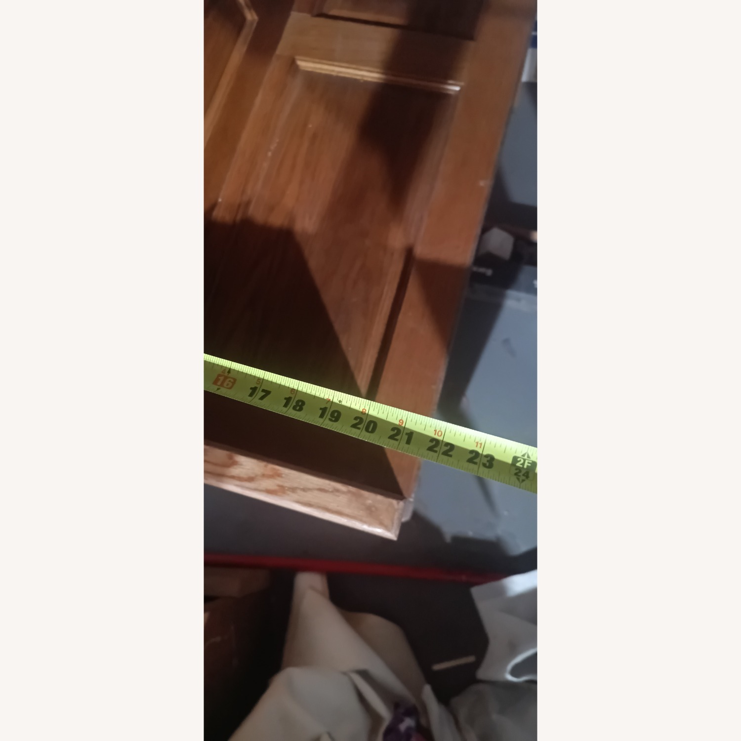 Custom Oak Bench Made From Oak Door - image-4