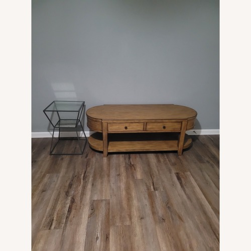 Used Vintage/Antique Dark Brown Coffee Table for sale on AptDeco