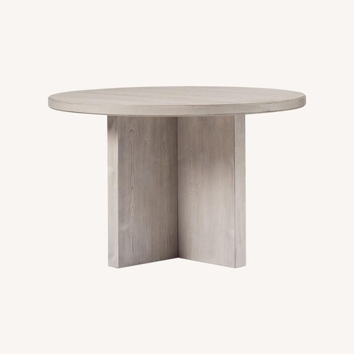 Used West Elm Santa Rosa Round Dining Table (48") for sale on AptDeco