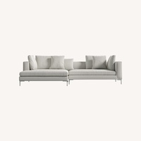Rove Concepts Light Gray 2 Piece Sectional