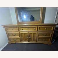 Stanley Furniture Light Brown Wood Dresser