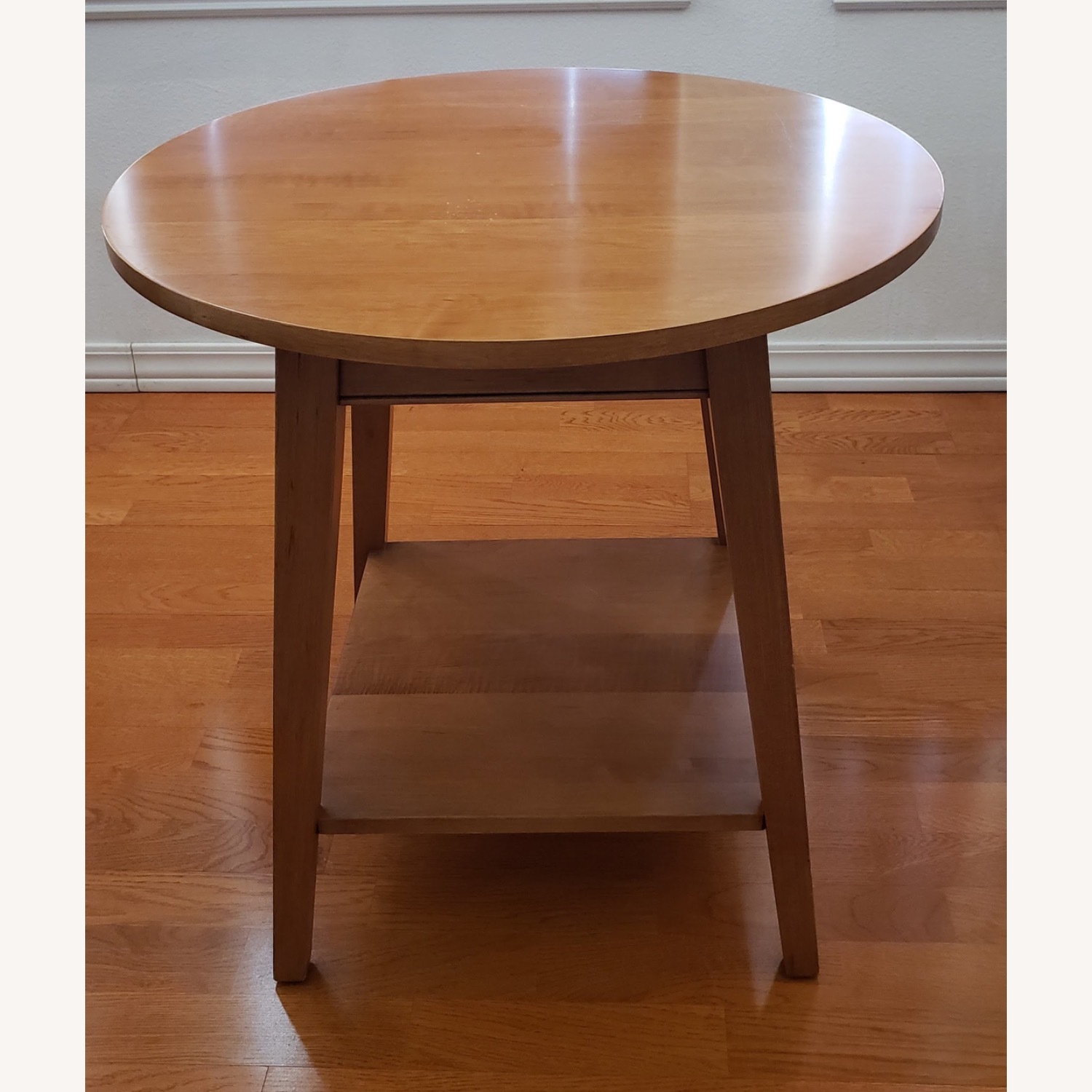Ethan Allen Country Colors Round Wood End Table - image-5