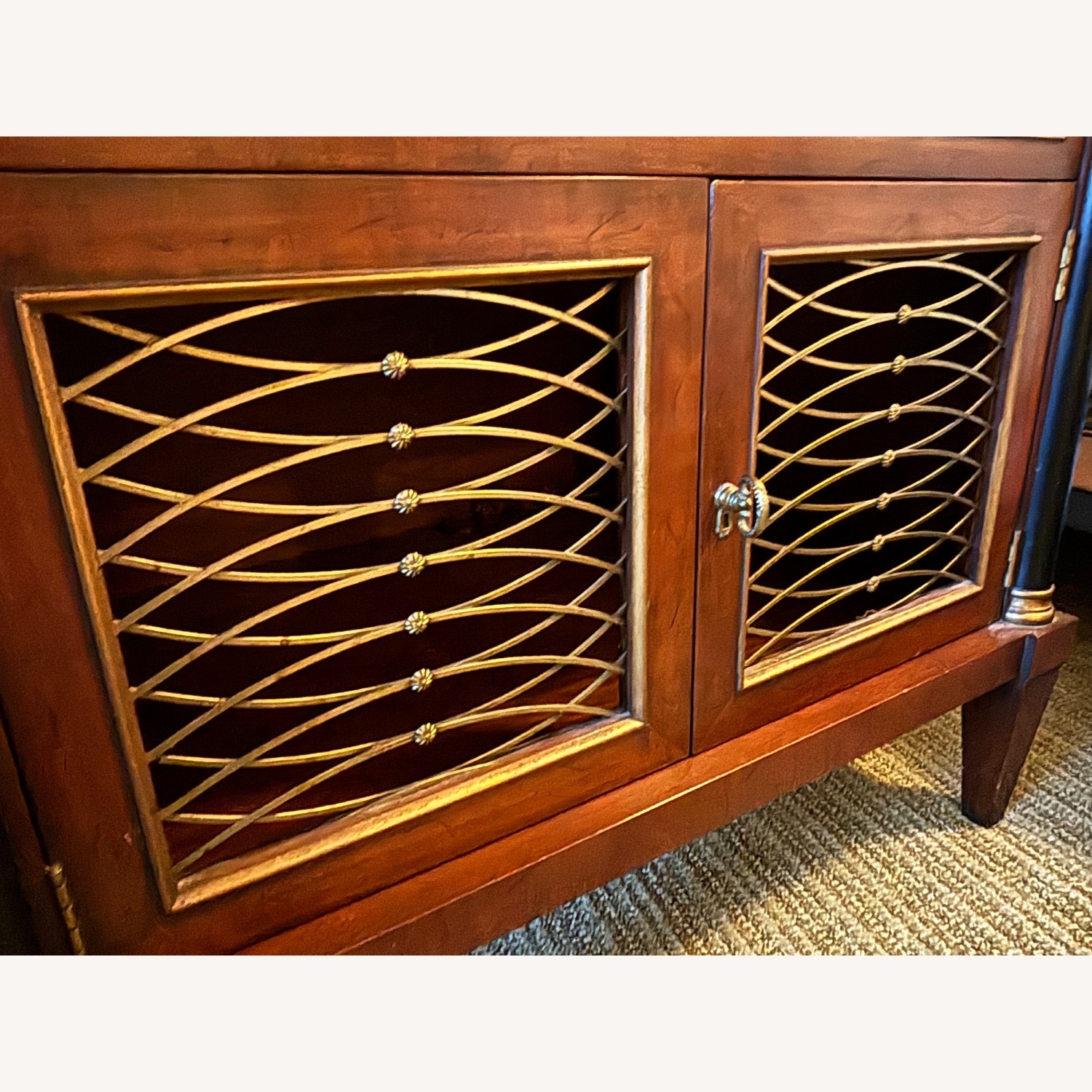 Henredon Dark Brown Wood Nightstand - image-6