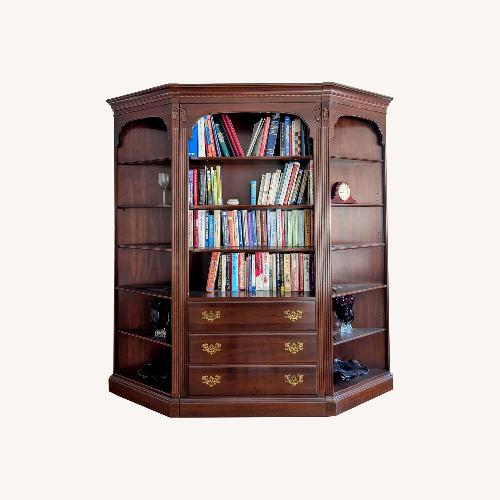 Used Ethan Allen Georgian Court Wood Wall Unit for sale on AptDeco