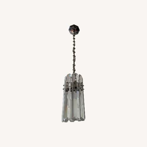 Used Lumens Bonnington Aerin Silver Ceiling Lamps 2 for sale on AptDeco