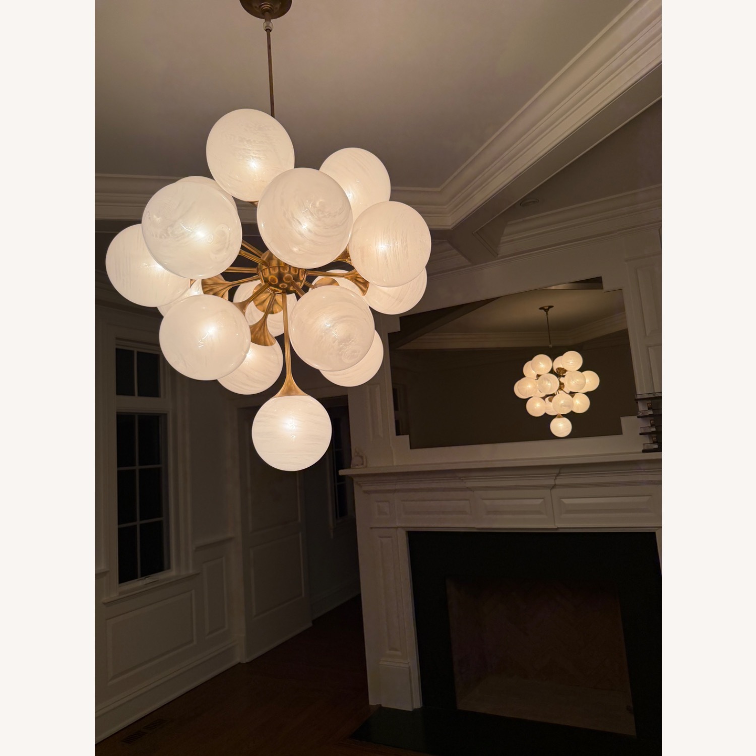 AERIN Gold Brass Ceiling Lamp - image-4