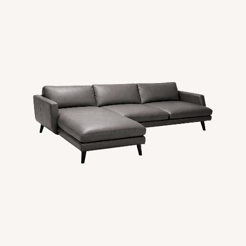 Used American Leather Nash Sectional With Chaise Lounge  for sale on AptDeco