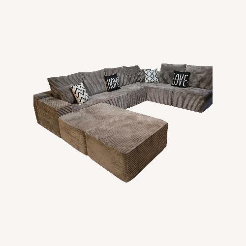 Used Light Brown 3+ Piece Sectional for sale on AptDeco