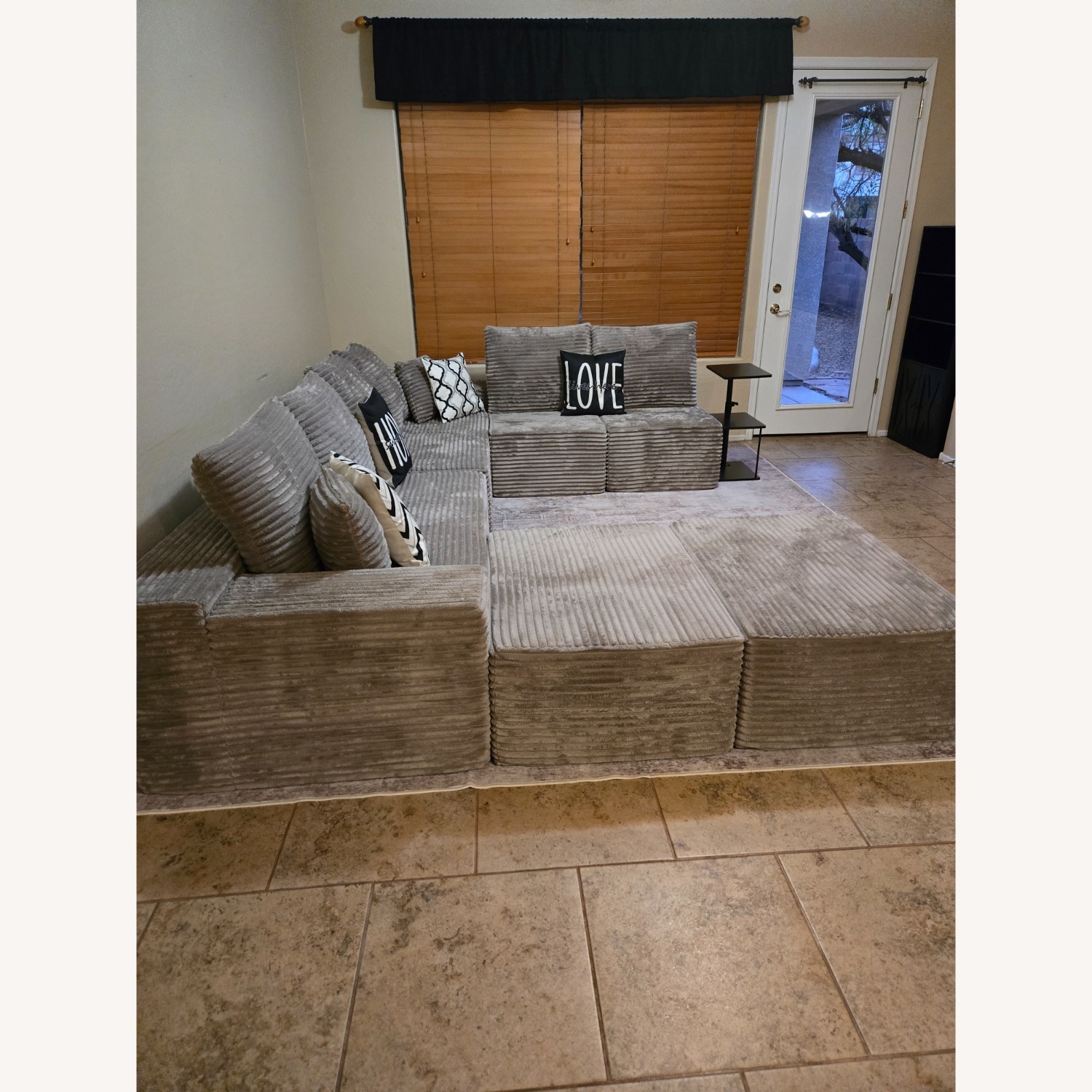 Light Brown 3+ Piece Sectional - image-3