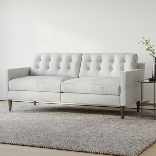 Used West Elm Drake Sofa (2 Seat, Light Gray) for sale on AptDeco