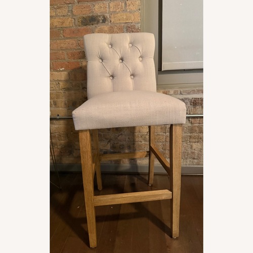 Used Natural Fabric Stools for sale on AptDeco