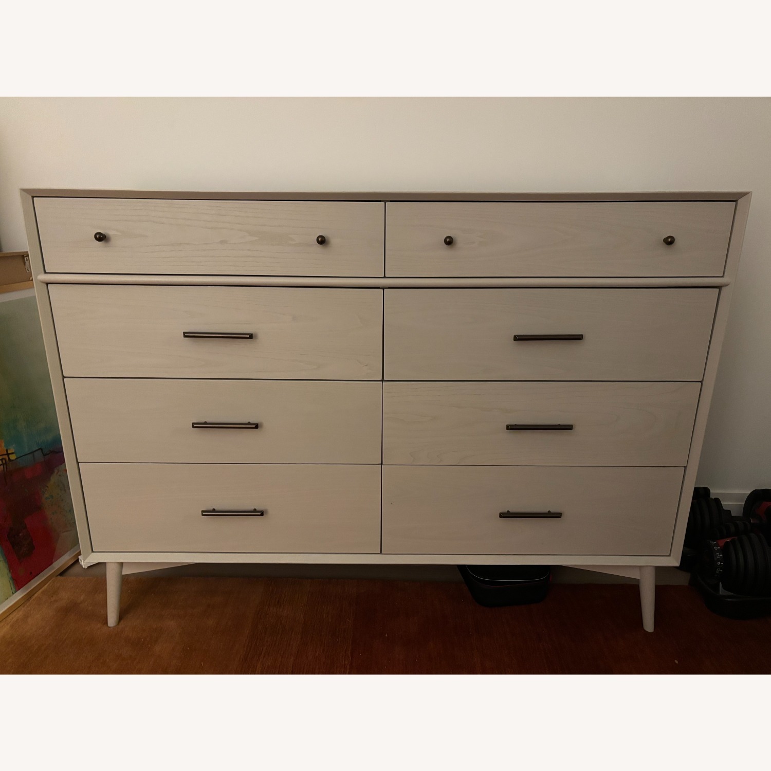 West Elm Mid Century Dresser (8 Cabinet) - image-1