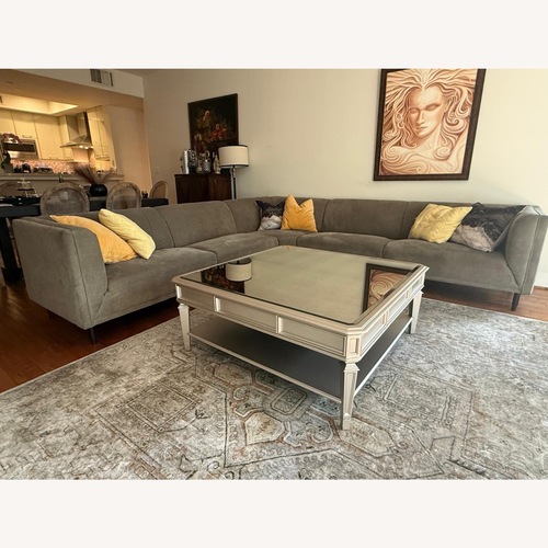 Used Natuzzi  Green 3+ Seater Sofa for sale on AptDeco