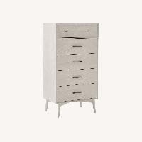 West Elm Mid Century Dresser (White Wood)