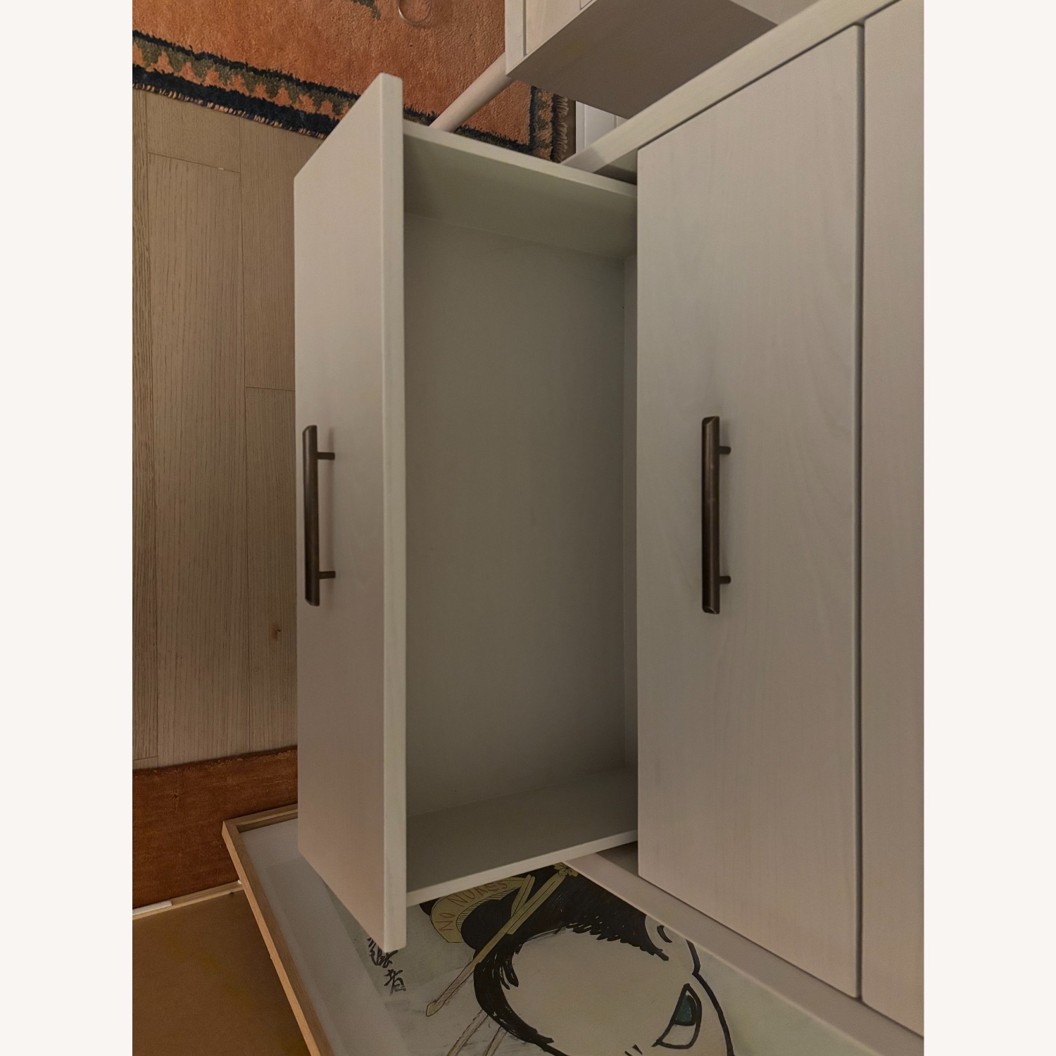 West Elm Mid Century Dresser (White Wood) - image-5