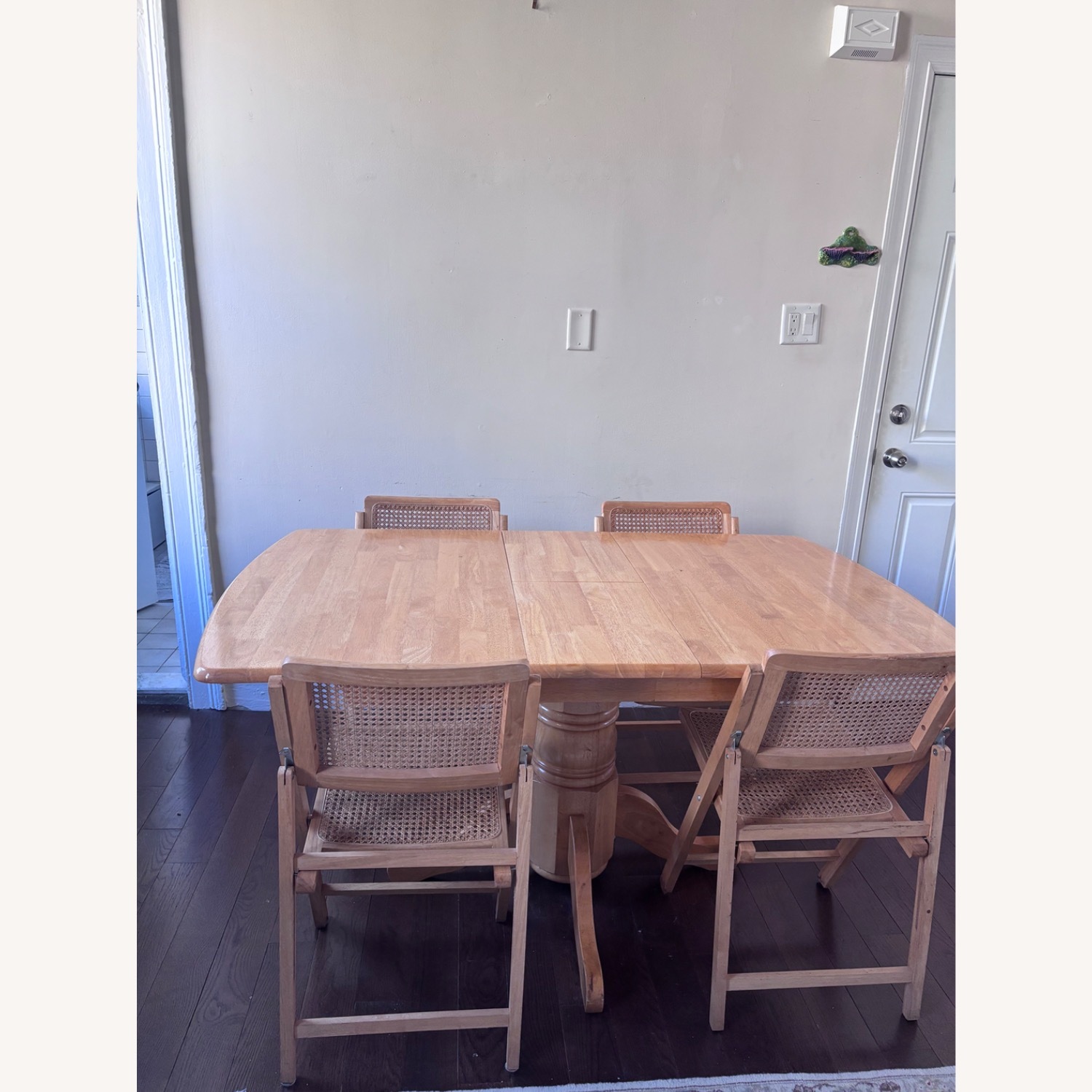 Vintage/Antique Natural Wood Dining Sets - image-4