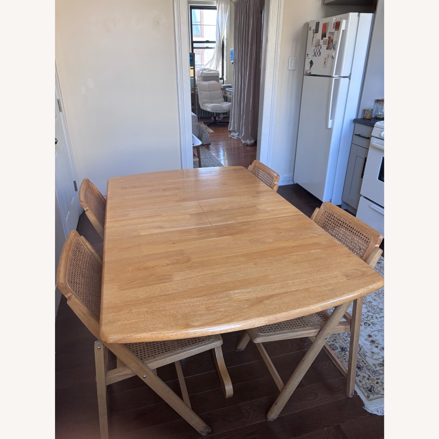Vintage/Antique Natural Wood Dining Sets - image-6
