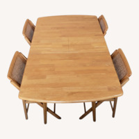 Vintage/Antique Natural Wood Dining Sets