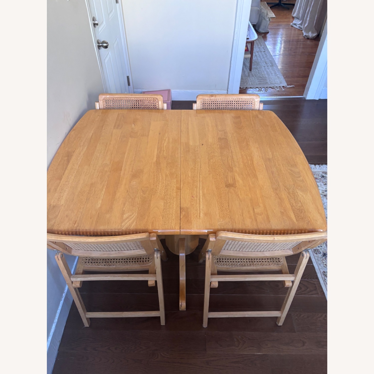 Vintage/Antique Natural Wood Dining Sets - image-9