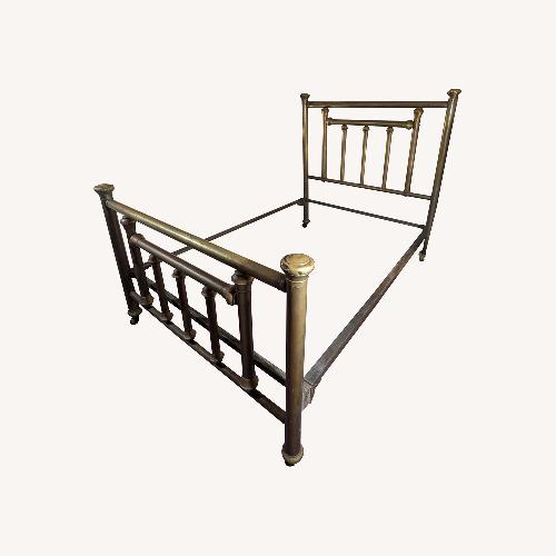 Used Brass Bed Frame 1920's for sale on AptDeco