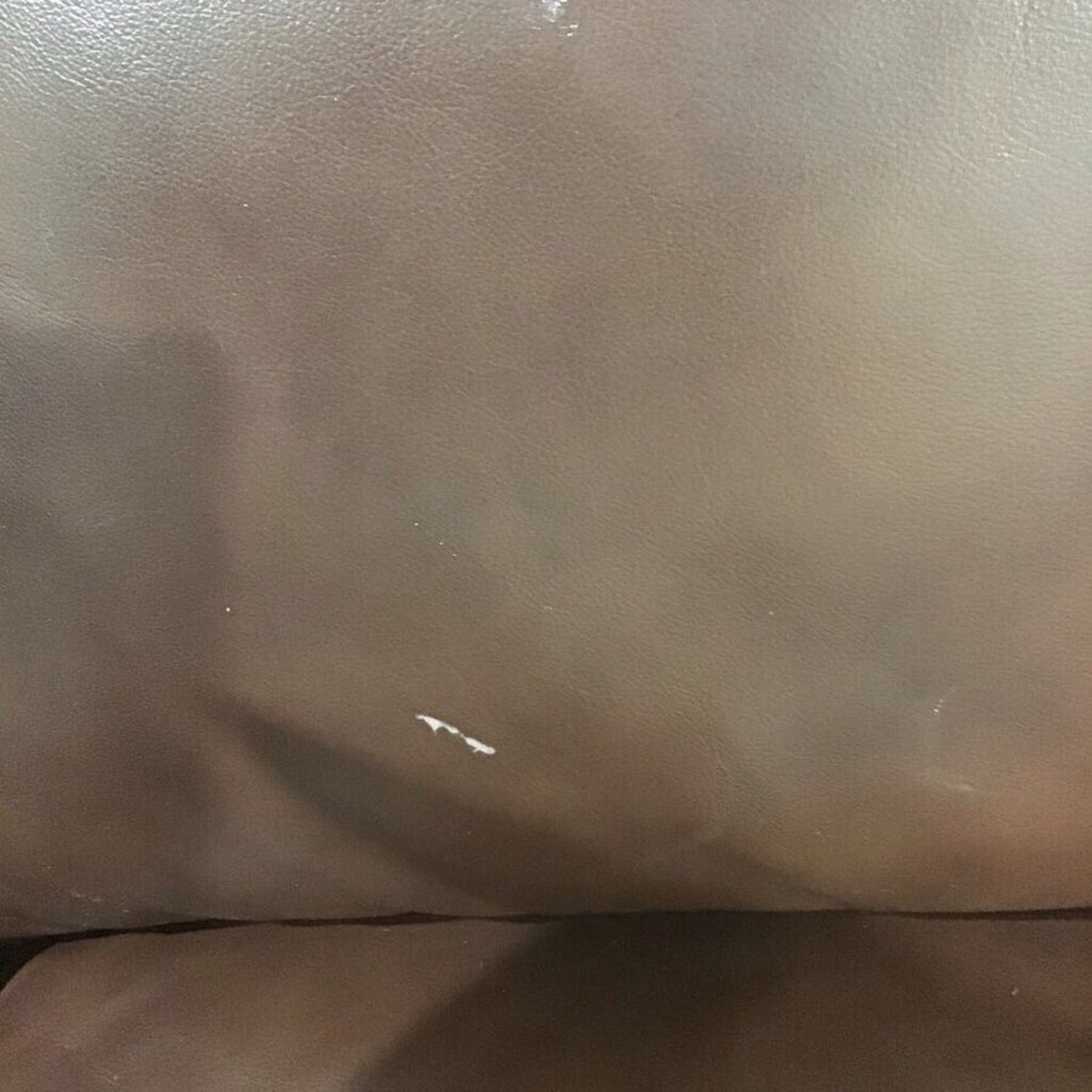 Faux Leather Two-Seat Rollarm Loveseat - image-7