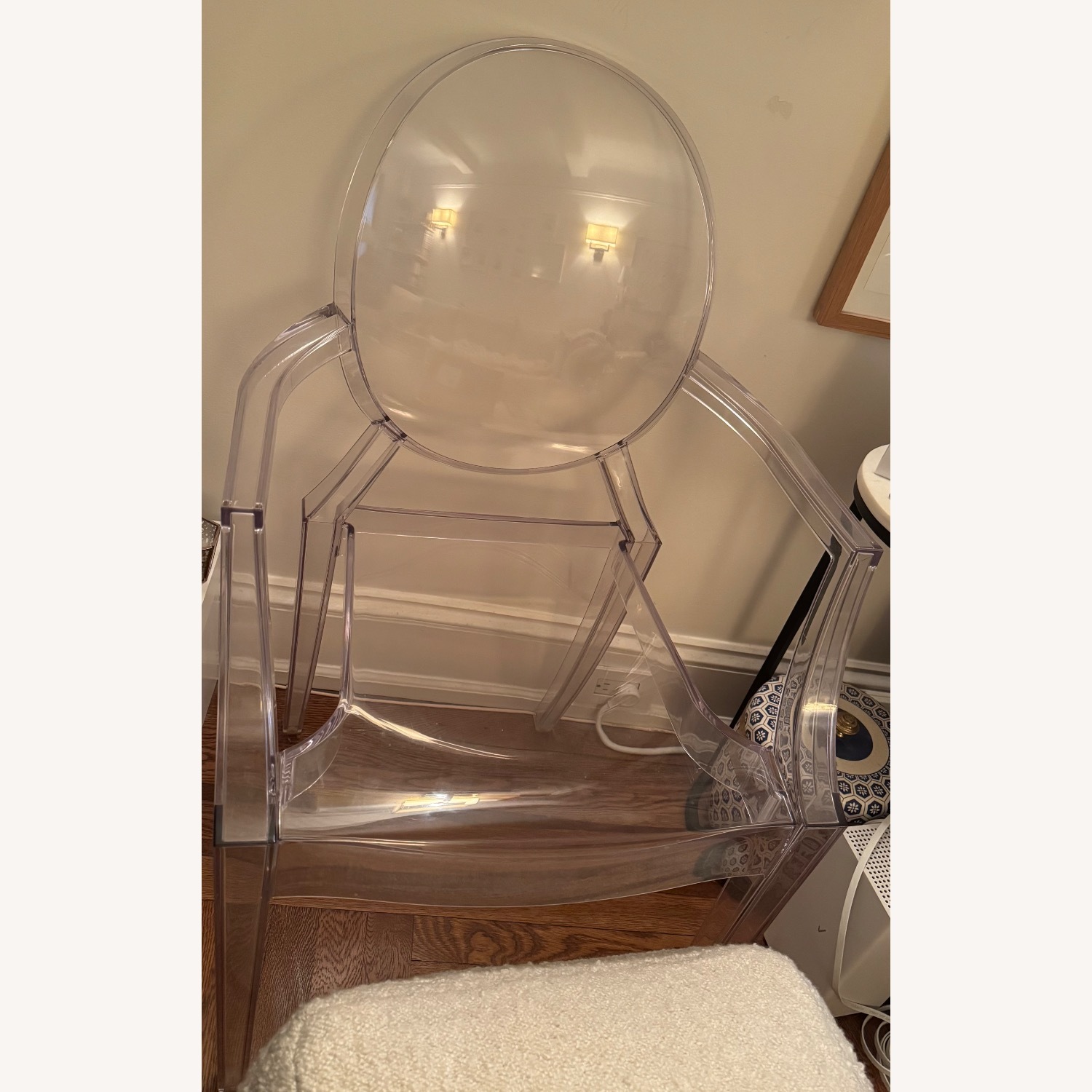 Contemporary Accent “Ghost” Chair - image-1