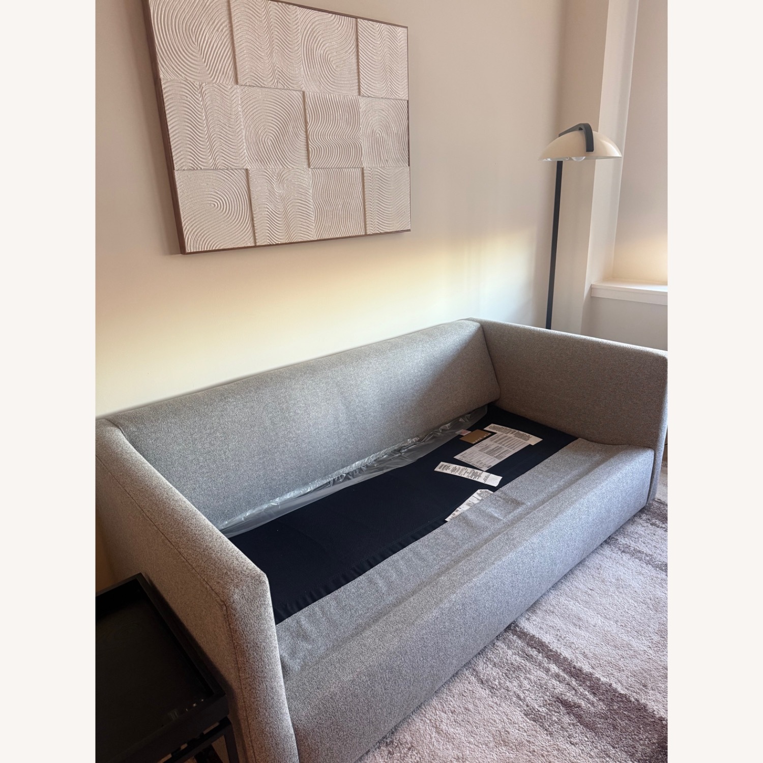 West Elm Harris Sleeper Sofa in Storm Gray - image-2