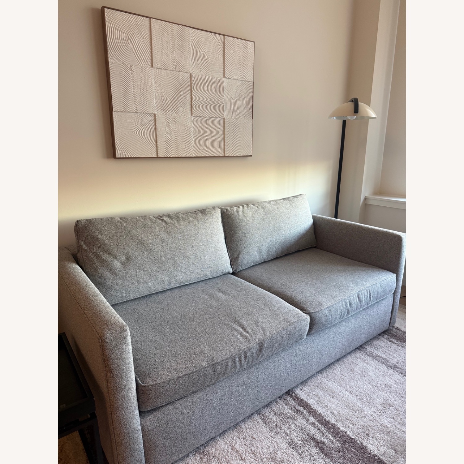 West Elm Harris Sleeper Sofa in Storm Gray - image-3