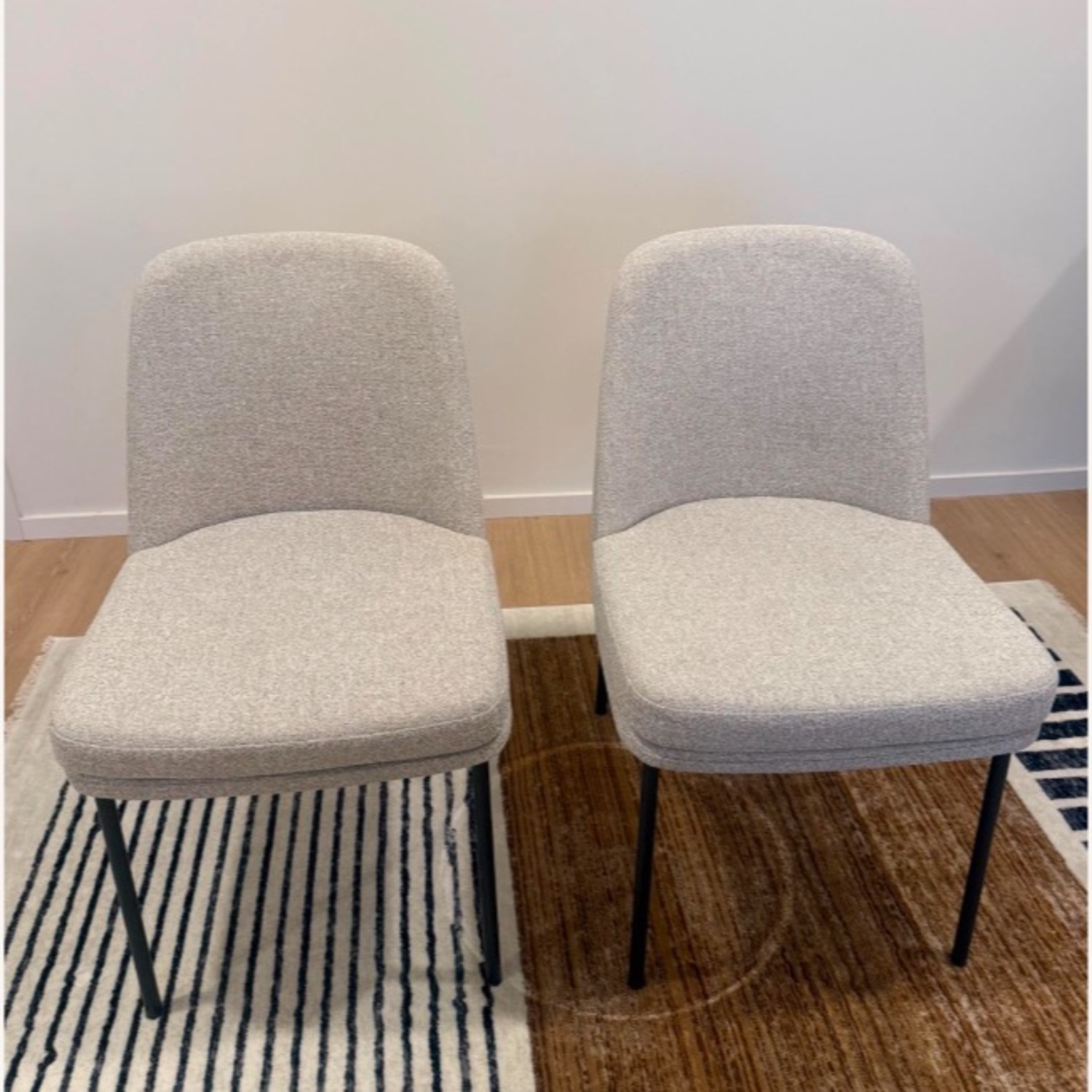 West Elm Jack Metal Frame Dining Chairs - image-2