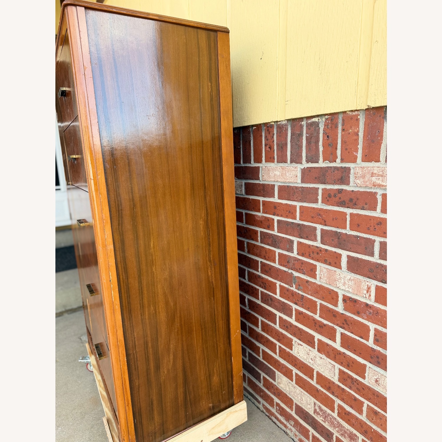 Vintage/Antique Chifferobe Wardrobe Dresser - image-4