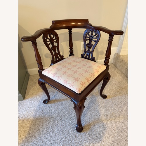 Used Vintage/Antique Finds Dark Brown Accent Chair for sale on AptDeco