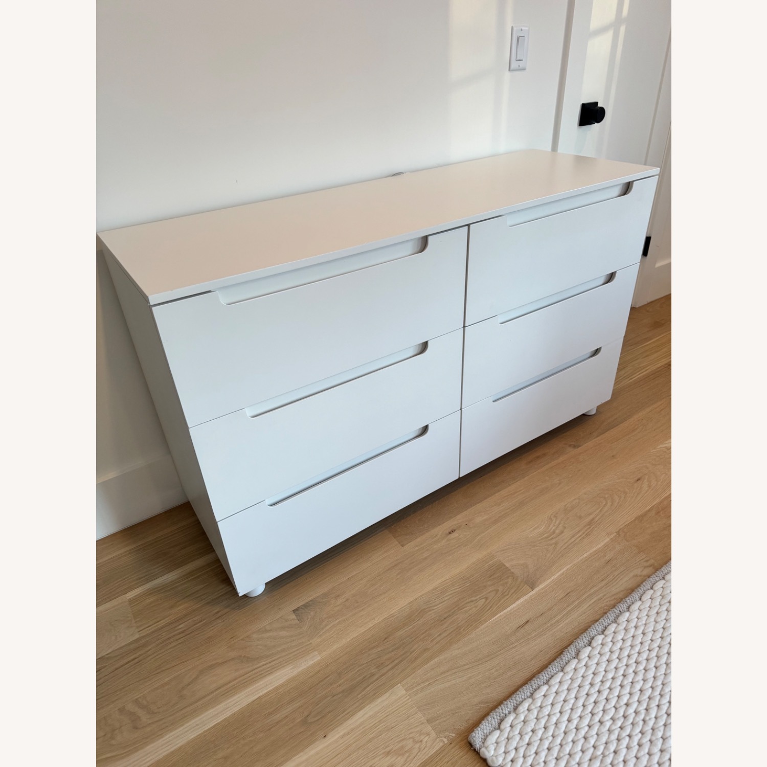 West Elm Arlen White Wood Dresser - image-2