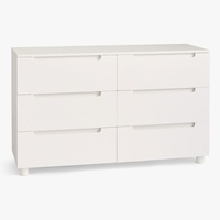 West Elm Arlen White Wood Dresser