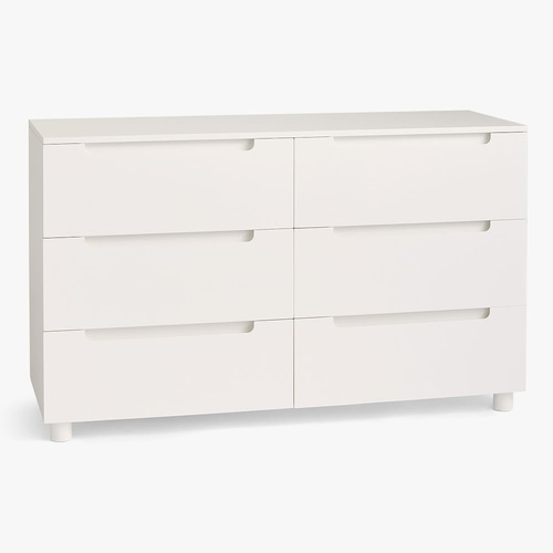 Used West Elm Arlen White Wood Dresser for sale on AptDeco