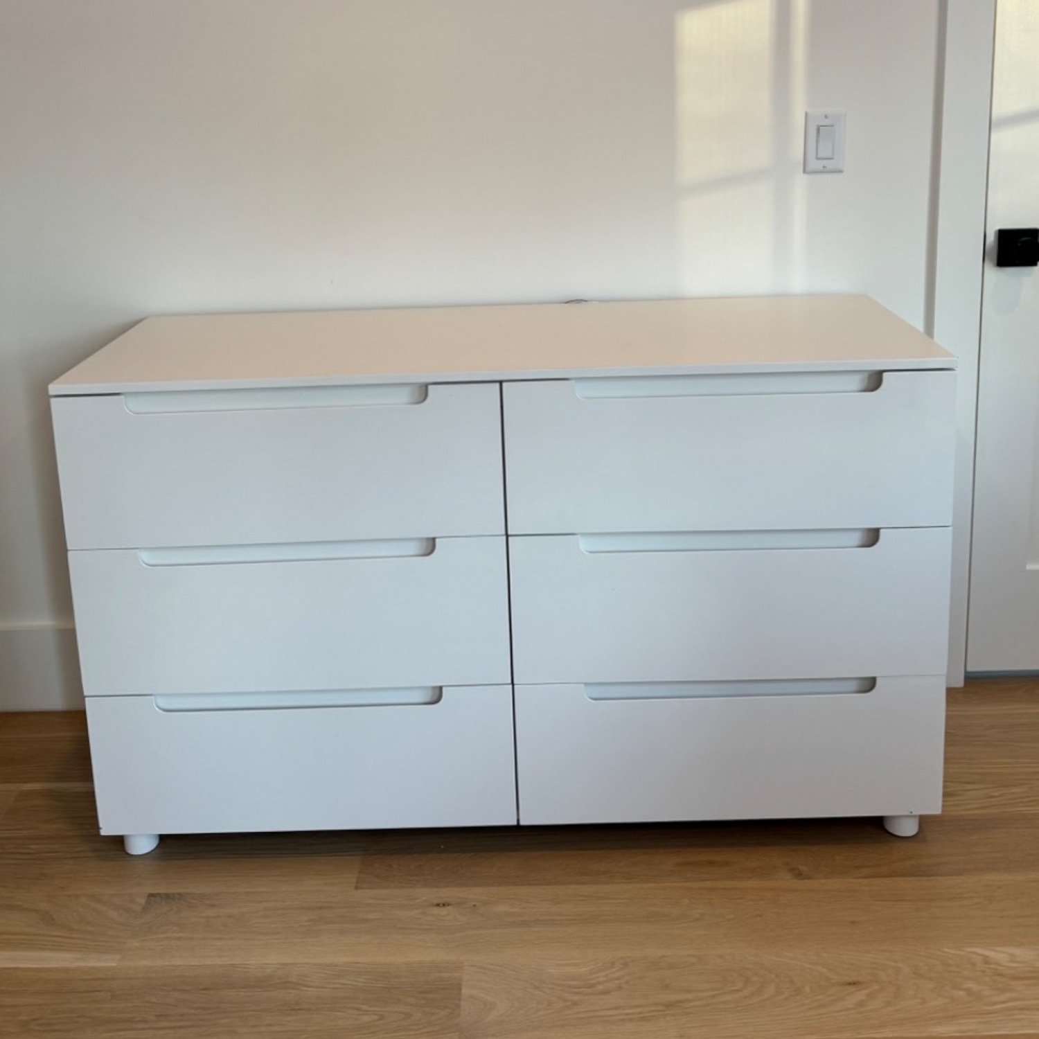 West Elm Arlen White Wood Dresser - image-4