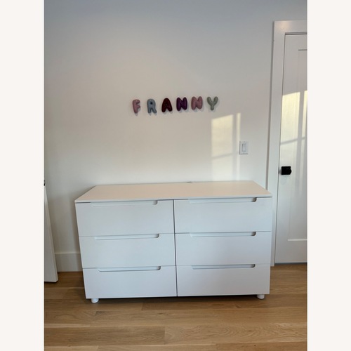 Used West Elm Arlen White Wood Dresser for sale on AptDeco