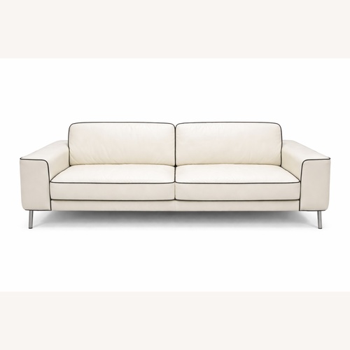 Used Modloft Modern Furniture White 3+ Seater Sofa for sale on AptDeco
