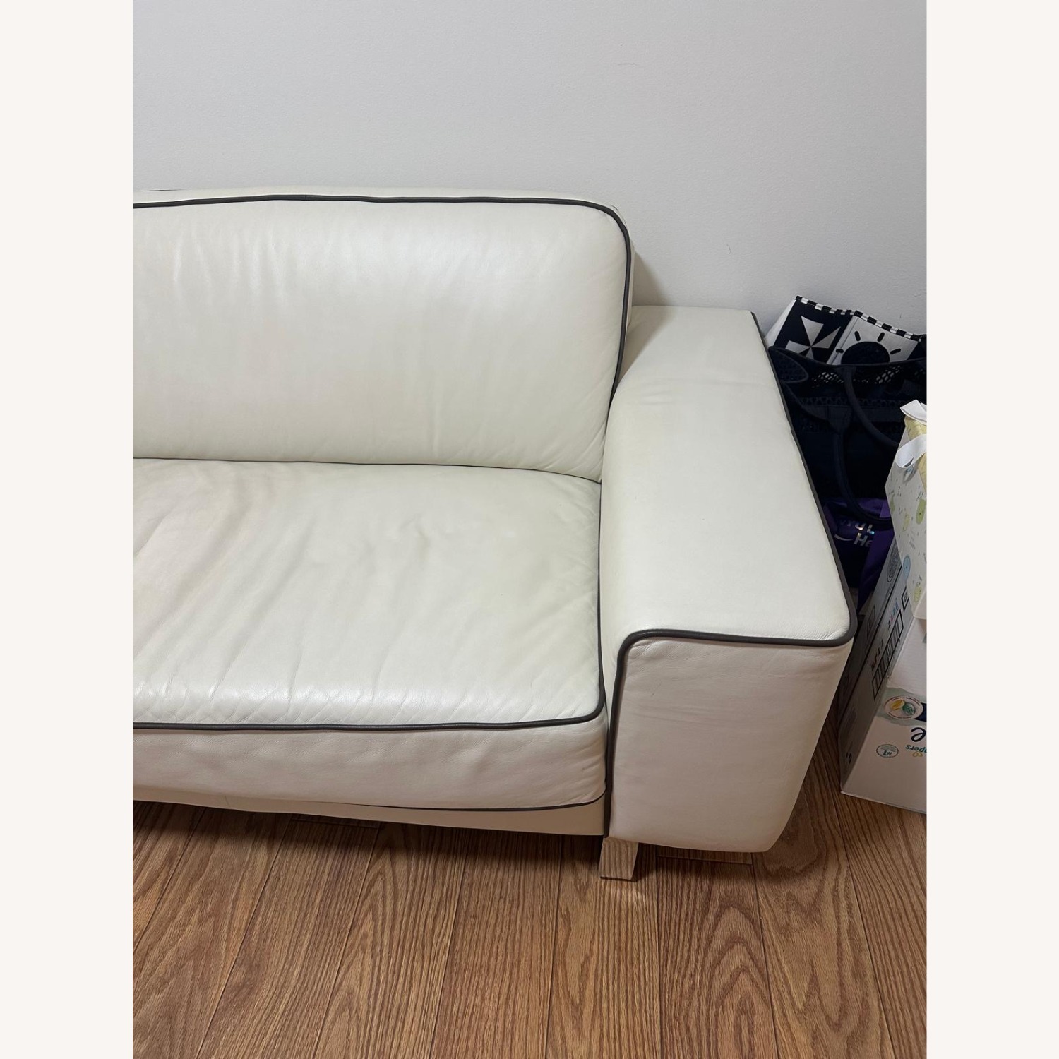 Modloft Modern Furniture White 3+ Seater Sofa - image-2