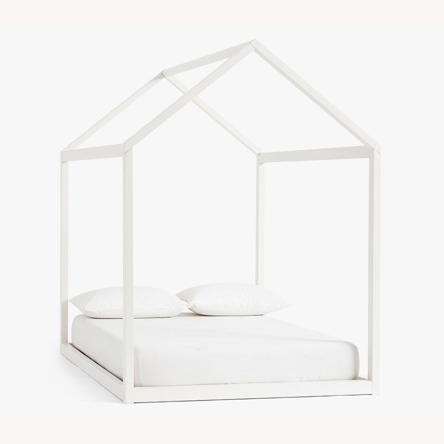 Pottery Barn Kids Camden House White Twin Bed - image-4