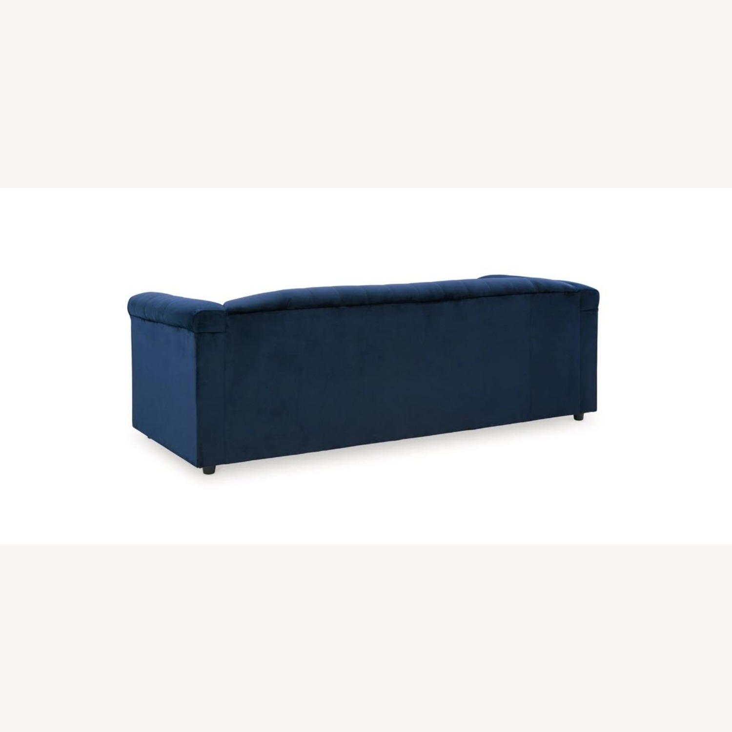 Ashley Furniture Blue Suede 3+ Seater Sofa - image-8