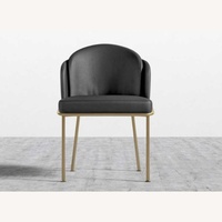 Rove Concepts Angelo Blue Leather Dining Chairs