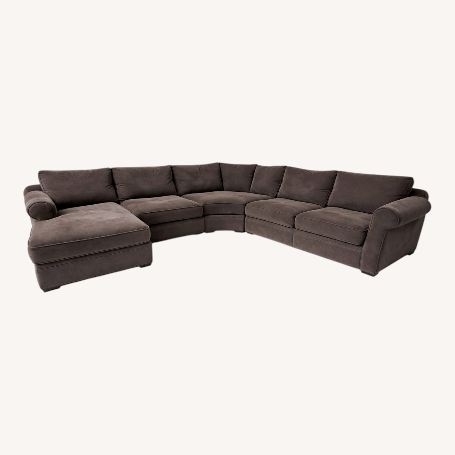 Arhaus Landsbury 5 Piece Charcoal Sectional - image-7