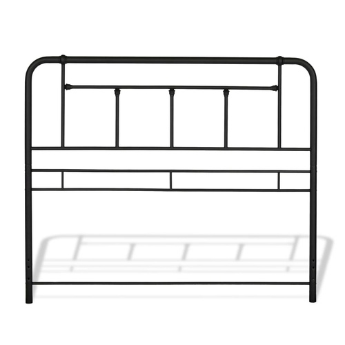 Used Wayfair Black Metal Headboard +Frame for sale on AptDeco