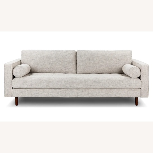 Used Article Sven Light Gray Fabric 2 Seater Sofa for sale on AptDeco